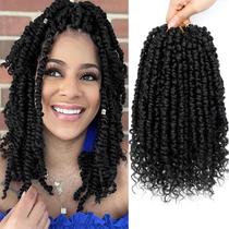 Cabelo de crochê Pofworld Pre-Twisted Bohemian Passion Twist 12" Cabelo de crochê Pofworld Pre-Twisted Bohemian Passion Twist 12"