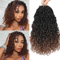 Cabelo de crochê SOKU Mini Passion Twist 12 - 8 pacotes Bey-Blonde