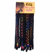 Cabelo de Fibra Sintética Crochet Bae Locs 45cm - Cor Preto Cabelo de Fibra Sintética Crochet Bae Locs 45cm - Cor Preto
