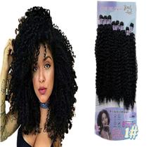 Cabelo Deusa Cacheado Fibra Premiun 8pcs 280gr