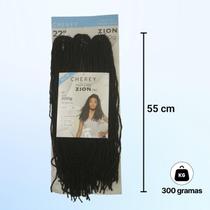 Cabelo Dread Faux Locs Zion 300G 55 Cm