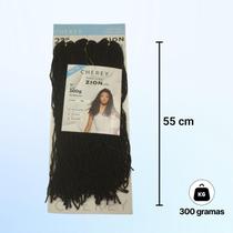 Cabelo Dread Faux Locs Zion 300G 55 Cm