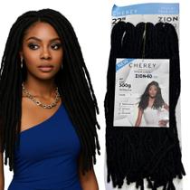Cabelo Fibra Japonesa Dread Faux Lucs 300 Gramas - Cherey