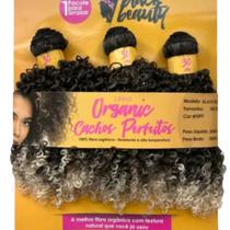 Cabelo Fibra Orgânica Cachos Perfeitos Black Incrível ( 300g/ 30cm) Black Beauty