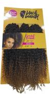 Cabelo Fibra Orgánica Crochet Braids Ágata (300g) Black Beauty - Marca Beauty