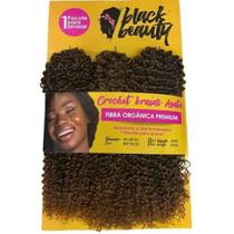 Cabelo Fibra Orgânica Crochet Braids Agata cor MT1B/30 ( 60cm/300g)