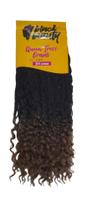 Cabelo Fibra Orgánica Queen Tress Braids 300gr Black Beauty