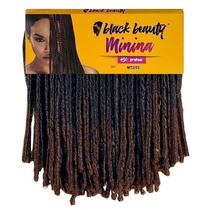 Cabelo Fibra Sintética Crochet Minina Nina 430g - 45cm - Cor Castanho Escuro/Acaju Cabelo Fibra Sintética Crochet Minina Nina 430g - 45cm - Cor Castanho Escuro/Acaju