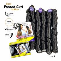 Cabelo French Curl Boho Jumbo Braid Cherey Crochet Braids