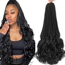 Cabelo French Curl Trançado Fibra Premiun Importada 300g