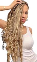 Cabelo French Curl Trançado Fibra Premiun Importada 300g