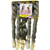 Cabelo French Curl Tranças Com Cachos Na Ponta 400 Gramas Cabelo French Curl Tranças Com Cachos Na Ponta 400 Gramas