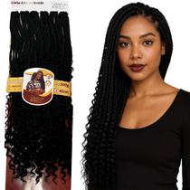 Cabelo Gypsy Curl Tranças Com Cachos Fibra Afro Lux Braid