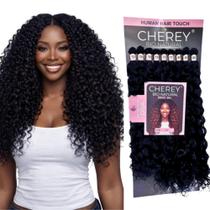 Cabelo Human Hair Bio Natural Diva Cherey 300g 80cm Cacheado