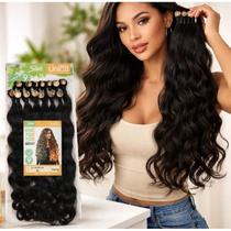 Cabelo HUMAN HAIR Bio Vegetal SLEEK Zinnia Cacheado Única 330g