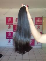 Cabelo humano brasileiro 55cm á 59cm 100g