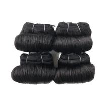 Cabelo Humano Cacheado Brasileiro Loiro 100% Natural, Pacotes De Extensão Afro 1B De 30 Polegadas (4