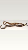 Cabelo humano com luzes 50cm 50g
