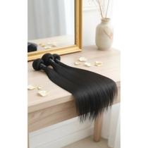 Cabelo Humano Liso 65cm Castanho Escuro - 50g P/ Mega Hair