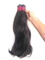 Cabelo Humano Natural 50 55cm Mega Hair Linha Premium Pontas Cheias