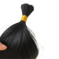 Cabelo Humano Natural Para Mega Hair 55cm 100 Gramas Solto - Bhair