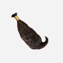 Cabelo Humano Ondulado Grisalho - 50/60cm 130gr