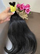 Cabelo Humano P/ Mega Hair Liso Ondulado 40/45cm - 50g