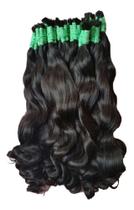 Cabelo Humano Para Mega Hair Virgem Ondulado 40/45cm, 50gr.