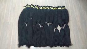 Cabelo Humano Semi Liso 70 Cm 150 Gramas