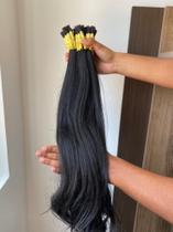 Cabelo Humano Virgem De 55 Cm Leves Ondas 50 Gramas.