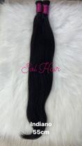 Cabelo Indiano Liga Rosa 55CM 50G