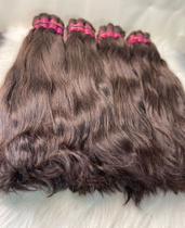 Cabelo indiano Liga Rosa Primeira Linha Classe A 100G