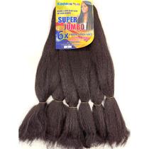 Cabelo Jumbo 6X 400G Pacotão Para Tranças FIBRA SUPER SOFT Jumbo Box braid FASHION YOU