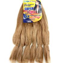 Cabelo Jumbo 6X 400G Pacotão Para Tranças FIBRA SUPER SOFT Jumbo Box braid FASHION YOU