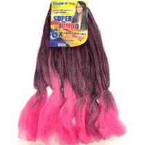 Cabelo Jumbo 6X 400G Pacotão Para Tranças FIBRA SUPER SOFT Jumbo Box braid FASHION YOU