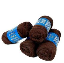 Cabelo Jumbo Fio Panamá Castanho Tranças Braid Dreads -5Pct