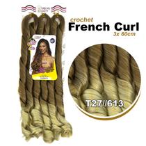 Cabelo Jumbo French Curl Liso Ondulado Crochet Braid African - African Beauty