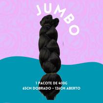 Cabelo Jumbo Jumbão Double Triple Braid 6x Tranças Pacote 400g