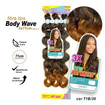 Cabelo Jumbo Tips Body Wave Cherey 240Gr Ondulado Tranças