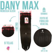 Cabelo Liso Bio Fibra / Vegetal Dany Max - Sleek - 1 Metro 360Gr -Sem Brilho Excessivo