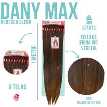 Cabelo Liso Bio Fibra / Vegetal Dany Max - Sleek - 1 Metro 360Gr -Sem Brilho Excessivo