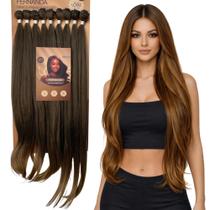 Cabelo Liso Breedlove Fibra Bio Proteina Longo 80cm Fernanda