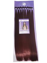 Cabelo Liso Fibra De Colágeno 65cm 300g 8Telas Top Hair