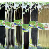 Cabelo Liso Idêntico Ao Humano Bio Fibra 300 Gramas Entrelace