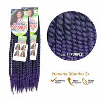 Cabelo Mambo Twist Havana 2x Crochet Braid Afro Trança 24 Inch