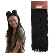 Cabelo Micro Zizi Miojinho Trançado Kanekalon Zhang Hair Pacotão 320 Gramas
