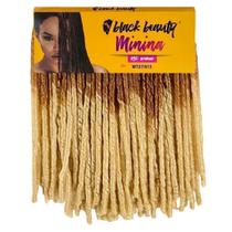 Cabelo Minina Sintético 60cm 360G Mel/Loiro Claro