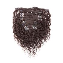 Cabelo Natural Crespo 30cm com TicTac Textura Wavy De Benguela Castanho Escuro 100g