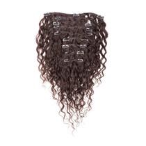 Cabelo Natural Crespo 50cm com TicTac Textura Wavy De Benguela Castanho Escuro 100g Cabelo Natural Crespo 50cm com TicTac Textura Wavy De Benguela Castanho Escuro 100g