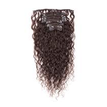 Cabelo Natural Crespo 60 cm com TicTac Textura Wavy De Benguela Castanho Escuro 100g
